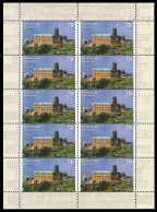 SALE!!! ALEMANIA GERMANY ALLEMAGNE DEUTSCHLAND 2017 EUROPA CEPT CASTLES Sheetlet Of 10 Stamps MNH ** - 2017