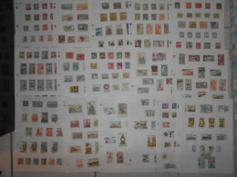 Tchecoslovaquie Collection , 370 Timbres Obliteres - Verzamelingen & Reeksen
