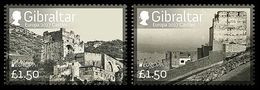 SALE!!! GIBRALTAR 2017 EUROPA CEPT CASTLES 2 Stamps MNH ** - 2017