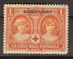 Cabo Juby 026 (*) Cruz Roja. 1926. Sin Goma - Kaap Juby