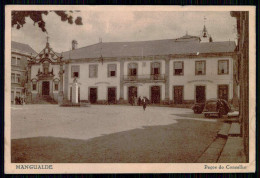 MANGUALDE - MUNICIPIOS - Paços Do Concelho ( Ed. Da Papelaria Beirão) Carte Postale - Viseu