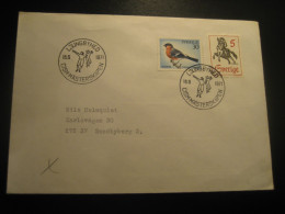 LJUNGBYHED 1971 The CISM Masters Fencing Escrime Cancel Cover SWEDEN - Fechten