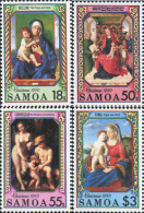 169529 MNH SAMOA 1990 NAVIDAD - Samoa