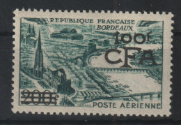 Reunion 1949 Michel Nr. 361 ** Postfrisch MNH NsC, 100Fr. Flugpost, Michel 110,-€ - Posta Aerea