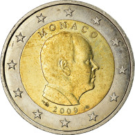 Monaco, 2 Euro, Prince Albert II, 2009, SPL, Bi-Metallic, KM:195 - Mónaco