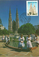 Carte Maximum - Brasil - Santa Cruz Do Sul - Catedral De São João Baptista - Tarjetas – Máxima