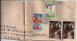 THAILANDE N° 655x2/668/566 S/Emballage. DE BANGKOK/1973 POUR LA FRANCE - Thailand