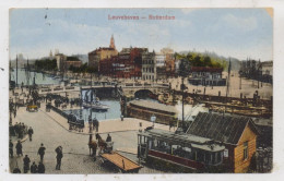 ZUID-HOLLAND - ROTTERDAM, Leuvehaven, Tram, Animierte Szene - Rotterdam