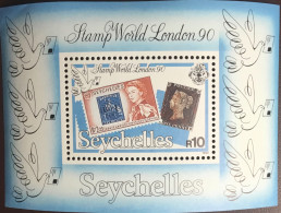 Seychelles 1990 Stamp World Minisheet MNH - Seychelles (1976-...)