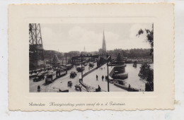 ZUID-HOLLAND - ROTTERDAM, Koniginnebrug Van Takstraat, Tram / Oldtimer - Rotterdam