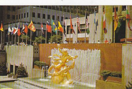 AK 193928 USA - New York City - Rockefeller Center - Prometheus Fountain - Autres Monuments, édifices