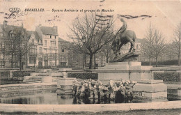 BELGIQUE - Bruxelles - Square Ambiorix Et Groupe De Meunier - Carte Postale Ancienne - Squares