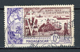MADAGASCAR (RF) : POSTE AÉRIENNE - Yvert N° 74 Obli. - Poste Aérienne