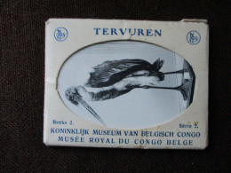 OUD Boekje     Reeks 2      10 Stuks  Wit - Zwart Kaartjes   Kon . Museum Van BELG. CONGO   TERVUREN - Museums