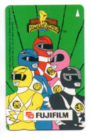 Power Rangers Télécarte Singapour FUJIFILM Phonecard  (S 956) - Singapore