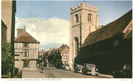 CPA Carte Postale  Royaume Uni  Stratford Upon Avon Gild Chapel  And Grammar School  VM75855 - Stratford Upon Avon
