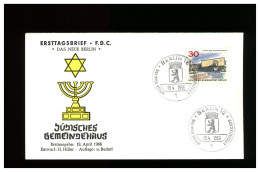 GERMANY - DEUTSCHE - FDC 1966 - BERLIN - JUDISCHES HAUS - 1948-1970