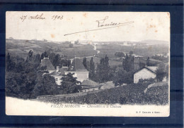 69. Villié Morgon. Chiroubles Et Lechâteau. Coins émoussés - Villie Morgon