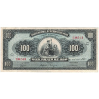 Billet, Pérou, 100 Soles De Oro, 1965, 1965-08-20, KM:90a, TTB - Peru