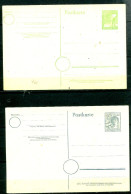 ALLEMAGNE - Entier Postal (Ganzsache) Zone AAS Mi P961 Et 962 - Postwaardestukken