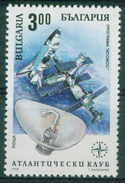 4140 Bulgaria 1994 Atlantic Club , Space  ** MNH /Atlantischer Klub - Raumgleiter, Raumstation, Parabolantenne - Ungebraucht