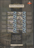 Great Britain 2013 The Scottish Medical Missionary And Explorer David Livingstone Smilers Sheet MNH/** - Smilers Sheets