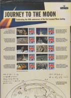 Great Britain 2009 Journey To The Moon Smilers Sheet MNH/**. Postal Weight 0,2 Kg. Please Read Sales Conditions - Timbres Personnalisés