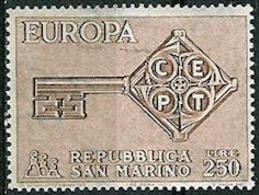 Saint Marin - San Marino 1968 Y&T N°720 - Michel N°913 *** - 250l EUROPA - Neufs