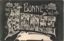 FÊTES - VŒUX - Bonne Année - Fantaisie - Femmes - Carte Postale Ancienne - New Year