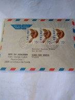 .Swiss Air Letter.1995.la-chaux-de-fonds.to Uruguay.yv1472.castor*3.1995.e12.50 Reg Post Conmems.e20 3+ Pieces. - Brieven En Documenten
