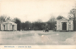 BELGIQUE - Bruxelles - Entrée Du Bois - Carte Postale Ancienne - Other & Unclassified