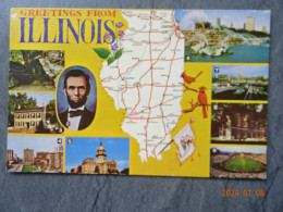 GREETINGS FROM ILLINOIS - Sonstige & Ohne Zuordnung