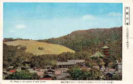 JAPON - Mont Mikasa In The Verdure Of Early Summer - Carte Postale Ancienne - Other & Unclassified