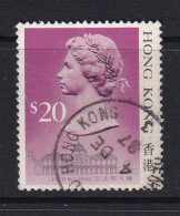 Hong Kong: 1987/88   QE II  (Type I - Heavy Shading)   SG551A      $20       Used - Gebruikt