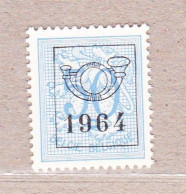 1964 Nr PRE754** Zonder Scharnier.Heraldieke Leeuw:50c.Opdruk 1964.OBP 1,75 Euro. - Typografisch 1951-80 (Cijfer Op Leeuw)