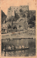 BELGIQUE - Bouillon - Embarcadère - Tunnel Et Château - Carte Postale Ancienne - Bouillon