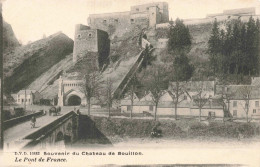 BELGIQUE - Bouillon - Souvenir Du Château De Bouillon - Le Pont De France - Carte Postale Ancienne - Bouillon