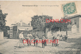 91 // MORSANG SUR ORGE   Route De Savigny Sur Orge   ANIMEE / Cycliste / Tamboour  - Morsang Sur Orge