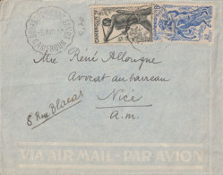 CAMEROUN - 1950 - CONVOYEUR BONABERI A N'KONG-SAMBA ! - ENVELOPPE De MOUNDECK !! => NICE - Covers & Documents