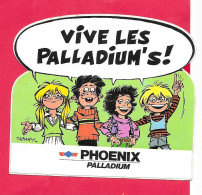 Autocollant PHOENIX PALLADIUM 3 Vive Les Palladium's VOIR SCANNE  10.5*9 CM - Aufkleber