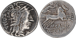 ROME - Denier - CALIDIA - 118 BC - Bige - RRC 284/1a - 17-324 - República (-280 / -27)