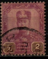 JOHORE 1921-37 O - Johore