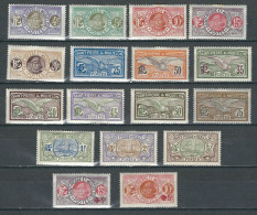 SPM N° 80 à 93 + 105 & 106 * - Unused Stamps