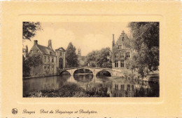 BELGIQUE - Bruges - Pont Du Béguinage Et Presbytère - Carte Postale Ancienne - Brugge