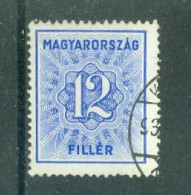 HONGRIE - TIMBRES-TAXE N°125 Oblitéré. - Postage Due