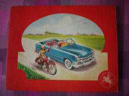3 Albums Chocolade Jacques Chocolat Auto's/Moto's, Auto's 1954, Ridders Van De Vooruitgang, Alle Volledig - Jacques