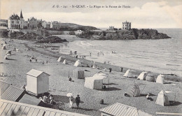 FRANCE - St Quay - La Plage Et La Pointe De L'isnin - Animé - Carte Postale Ancienne - Saint-Quay-Portrieux