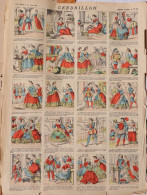 Planche D'Images N° 1110, Imagerie D'Epinal (Pellerin & Cie) Conte: Cendrillon - Verzamelingen