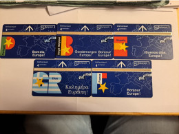 NETHERLANDS 5 CARDS  4UNITS GOEDEMORGEN /  FRANCE/BELGIE/GREECE/SPAIN/PORTUGAL  /   LANDYS & GYR   Mint  ** 16142** - Privadas