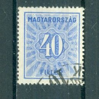 HONGRIE - TIMBRES-TAXE N°128 Oblitéré. - Impuestos